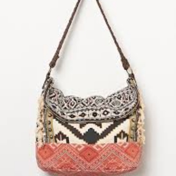 Free People Handbags - NWT Free People Boho designed Hobo Bag
